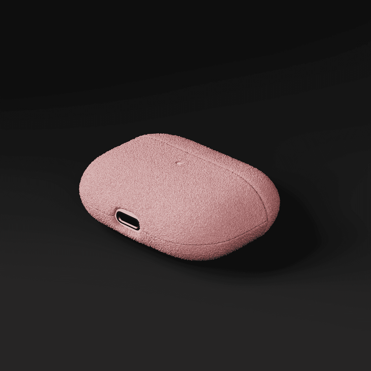 Alcantara Dirty Pink – AirPods Pro Case - Image 4