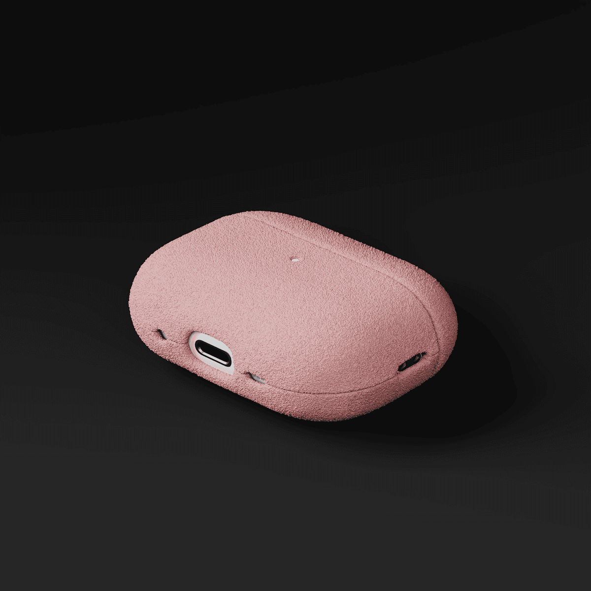 Alcantara Dirty Pink – AirPods Pro 2 Case - Image 4