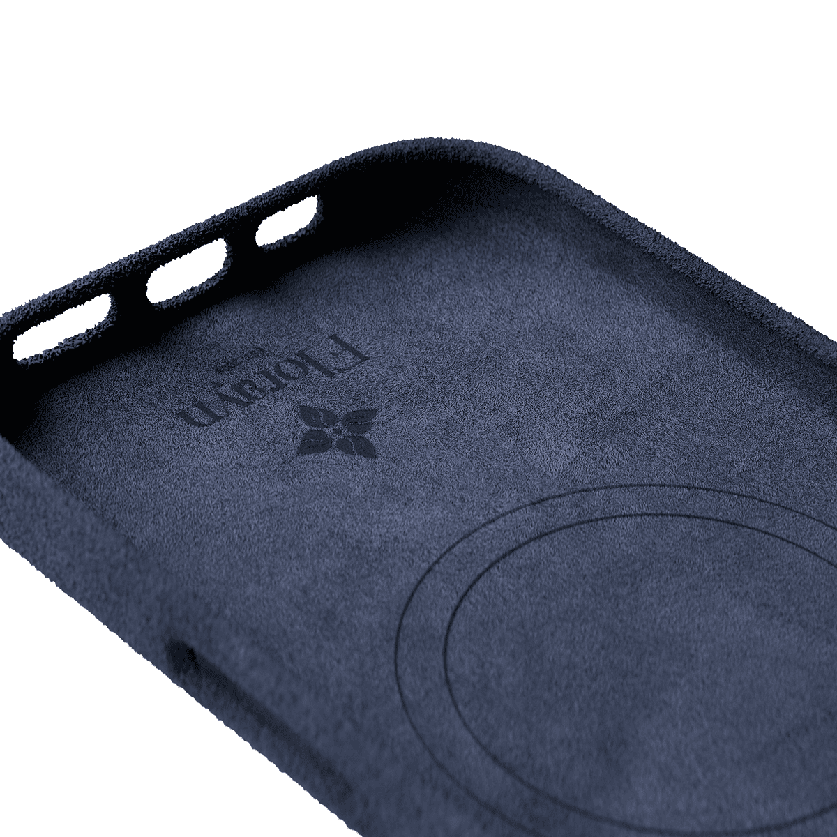 Alcantara Purple Blue – iPhone 17 Pro Max Case - Image 5