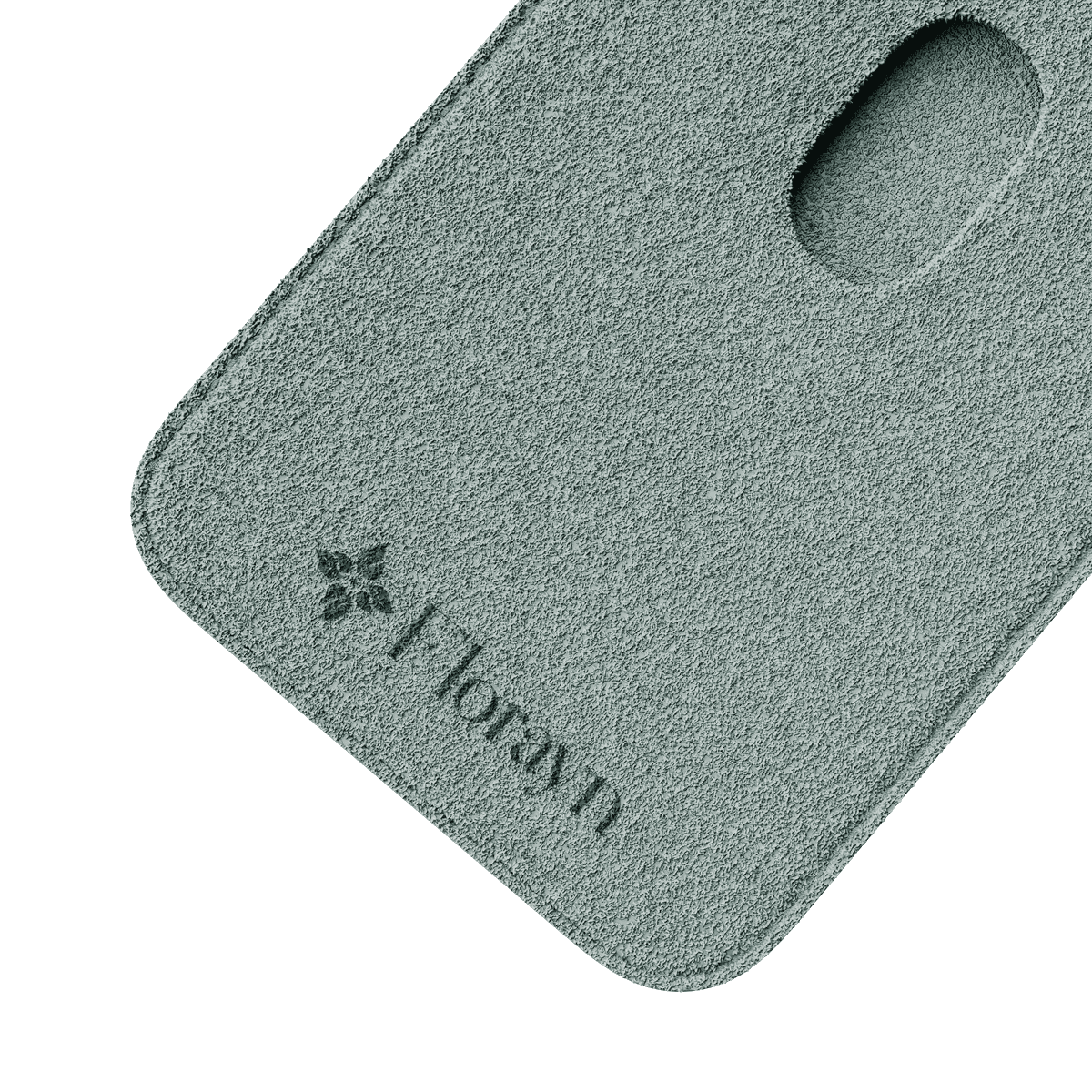 Alcantara Cyan – MagSafe Wallet - Image 4