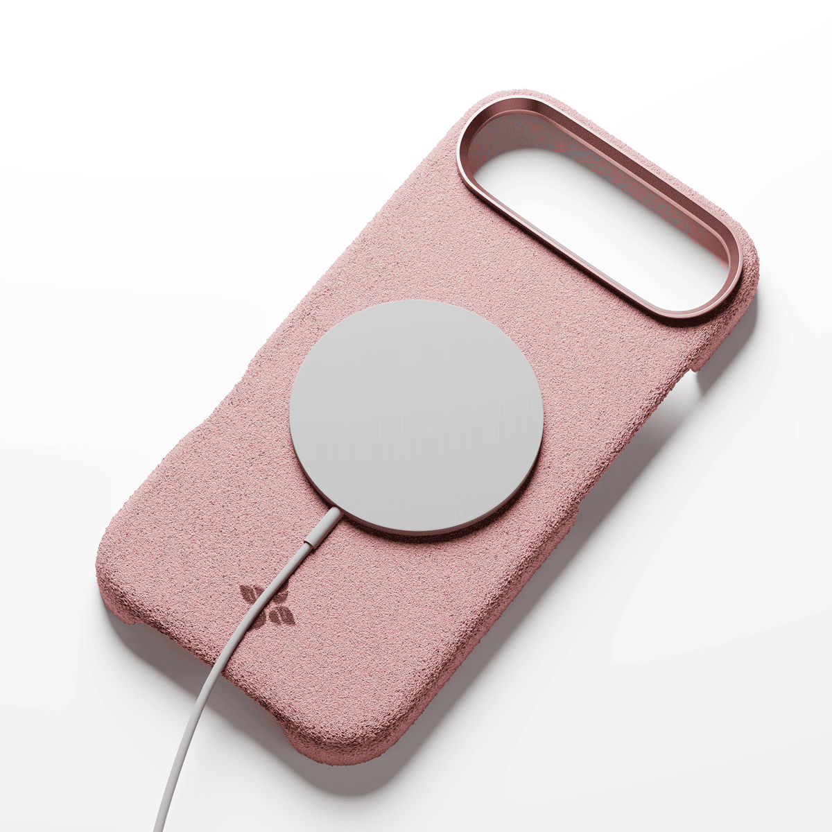 Alcantara Dirty Pink – iPhone 17 Air Case - Image 4