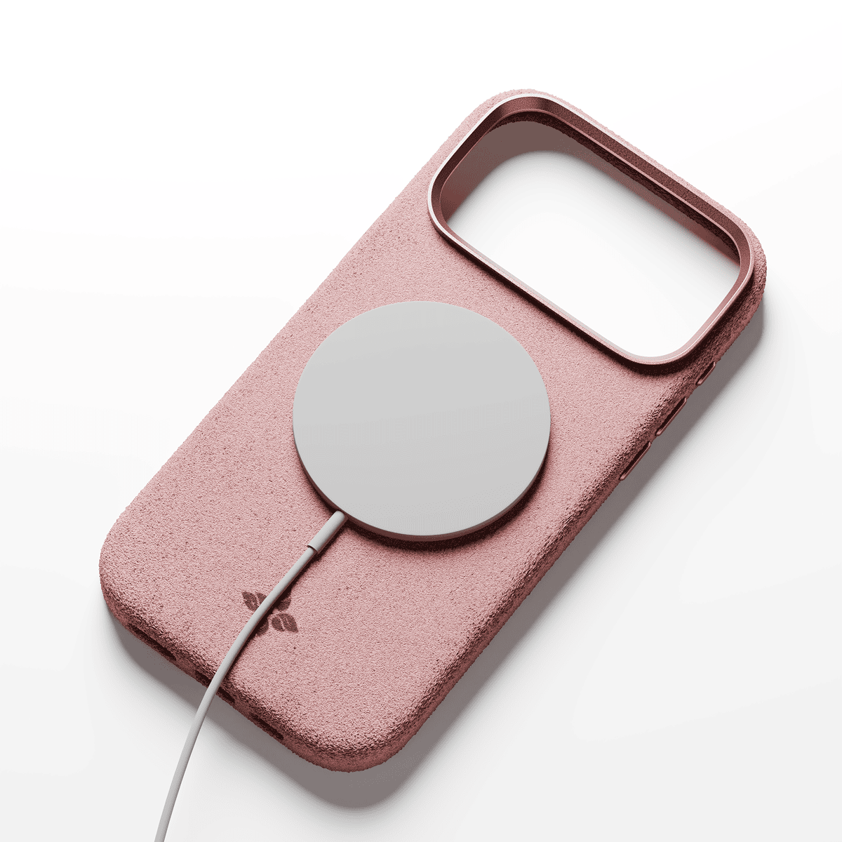 Alcantara Dirty Pink – iPhone 17 Pro Max Case - Image 4