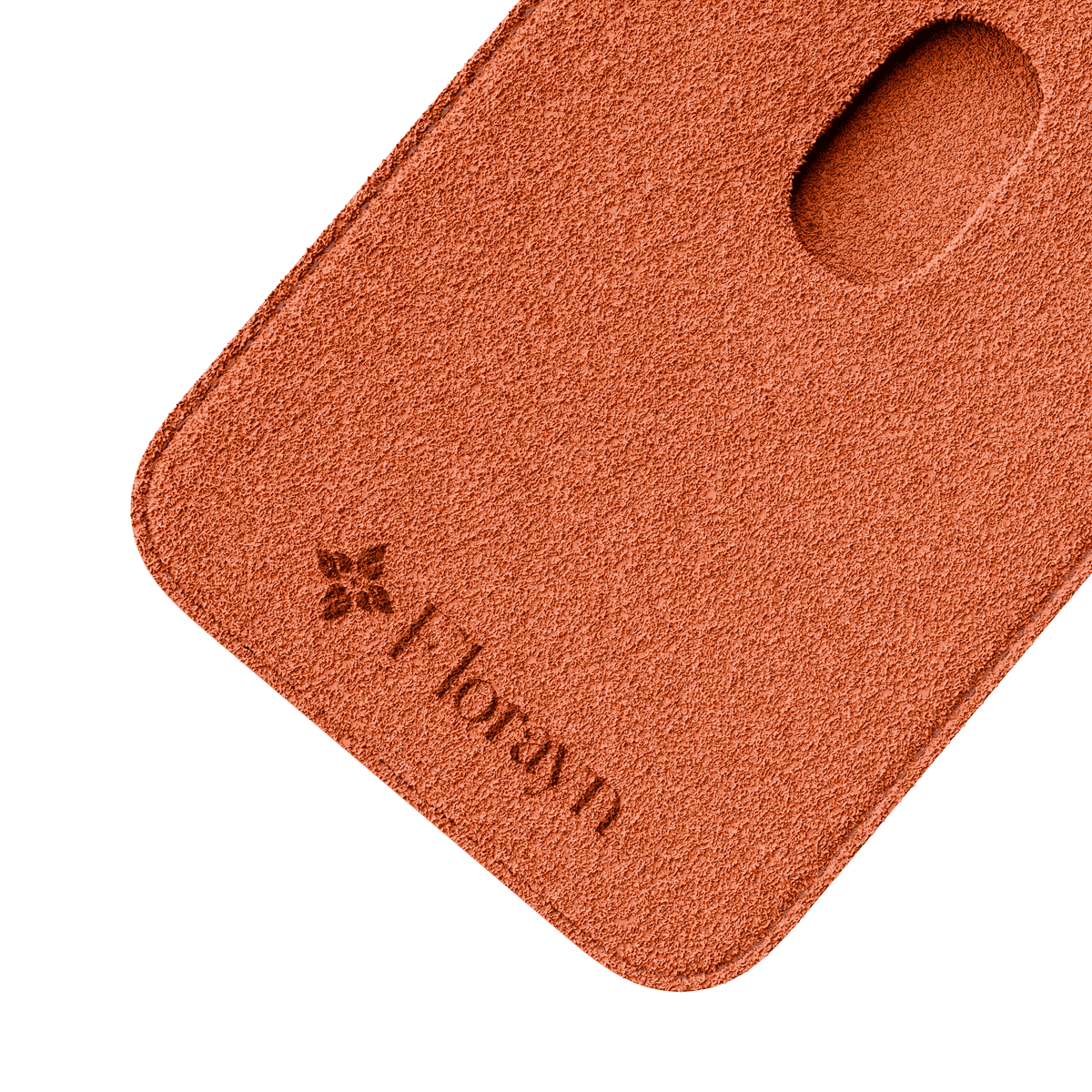 Alcantara Orange – MagSafe Wallet - Image 4