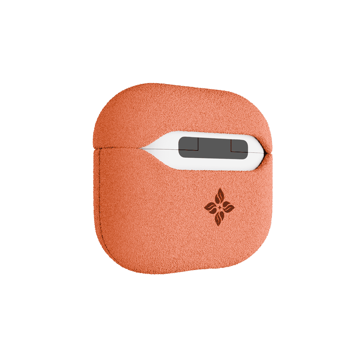 Alcantara Orange – AirPods 4 Case - Image 3