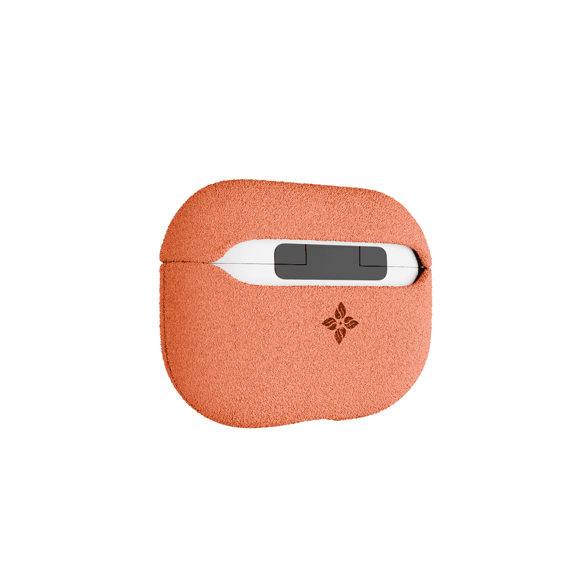 Alcantara Orange – AirPods Pro Case - Image 3
