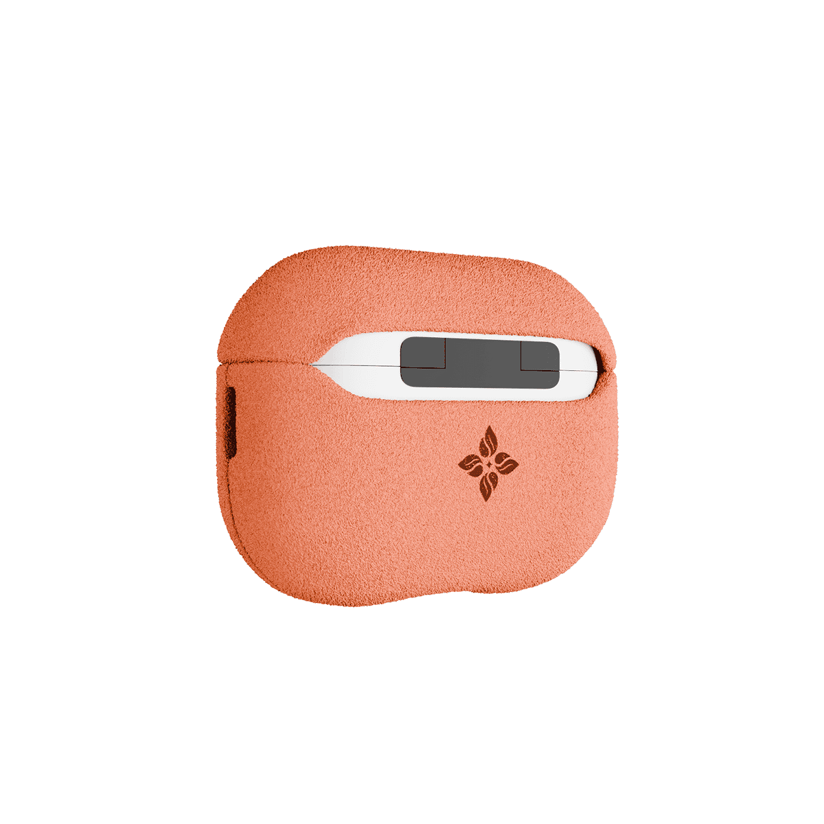 Alcantara Orange – AirPods Pro 2 Case - Image 3