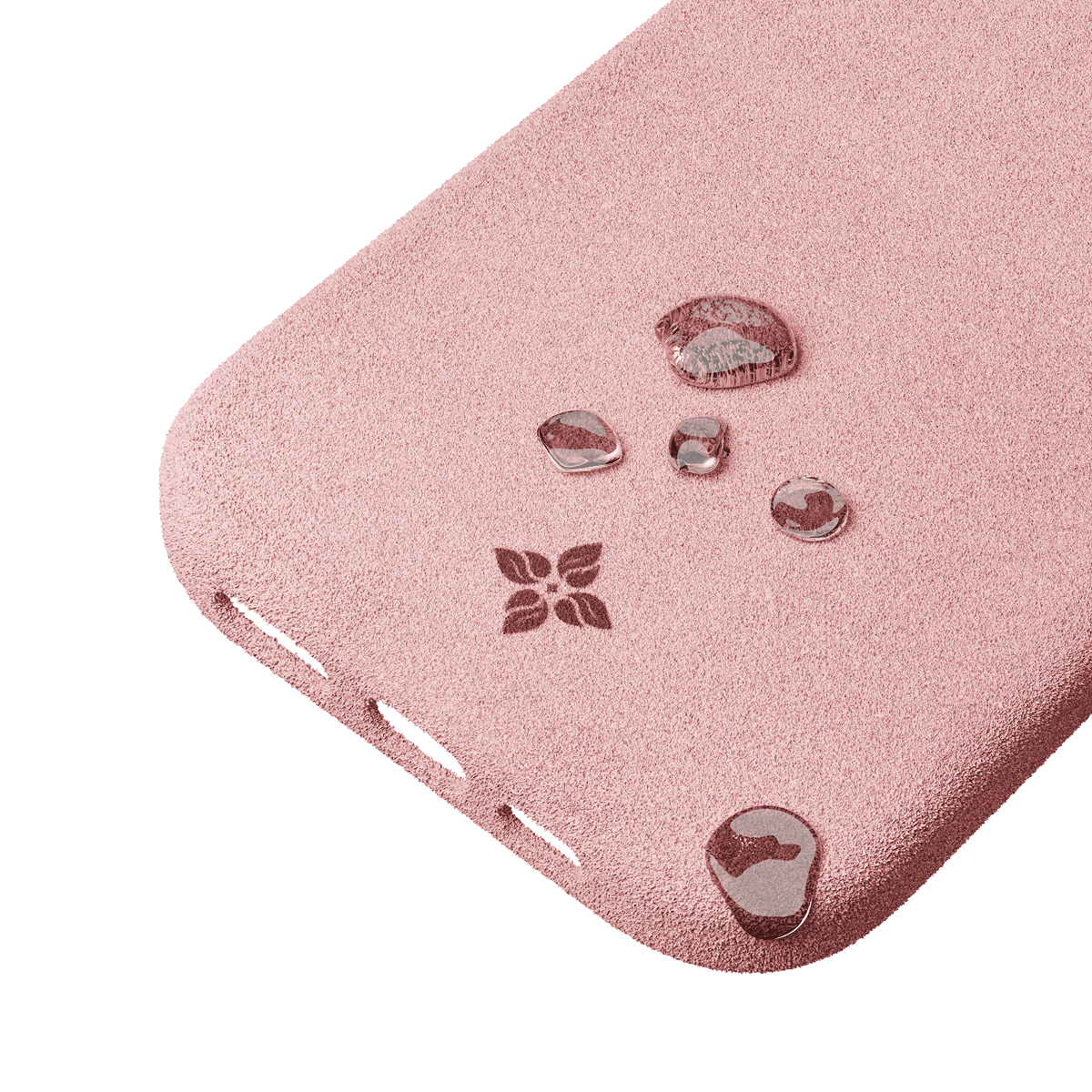 Alcantara Dirty Pink – iPhone 16 Pro Max Case - Image 6