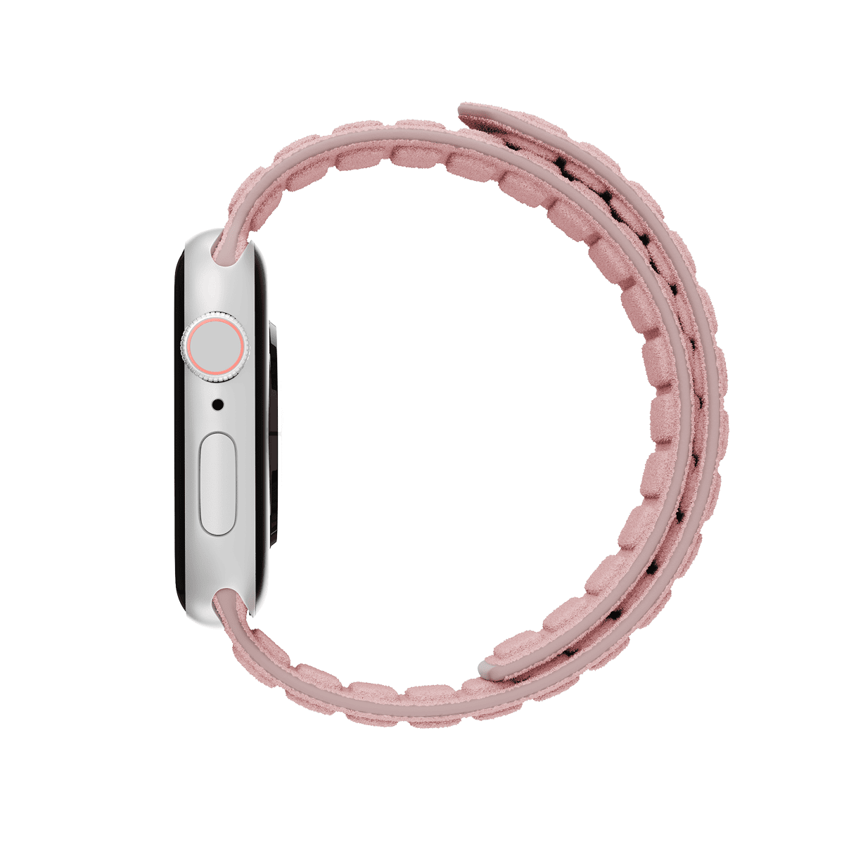 Alcantara Dirty Pink – Magnetic Watch Band - Image 3