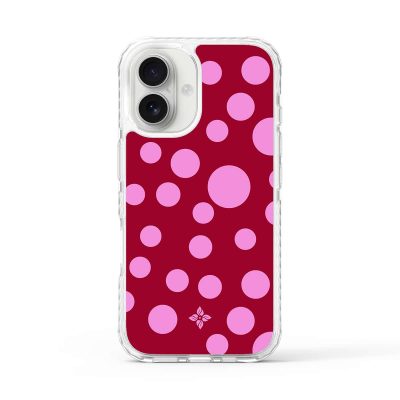 Crimson Pop – iPhone 16 Case
