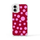 Crimson Pop – iPhone 16 Plus Case
