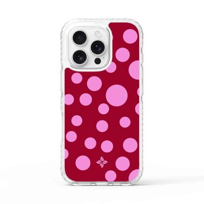 Crimson Pop – iPhone 16 Pro Case