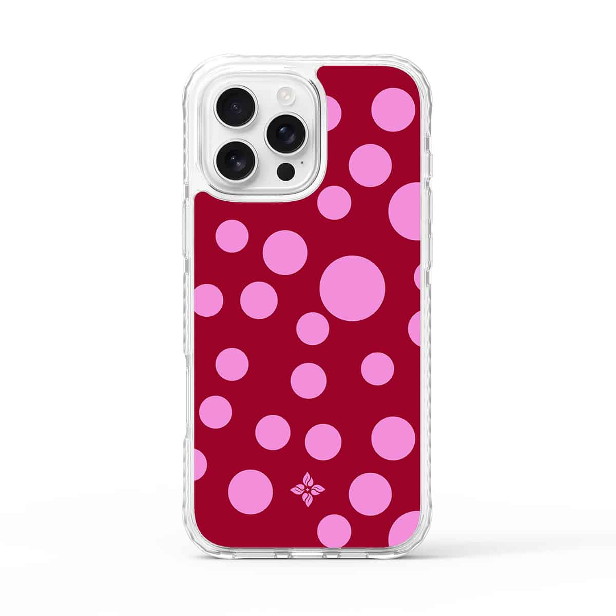 Crimson Pop – iPhone 16 Pro Max Case