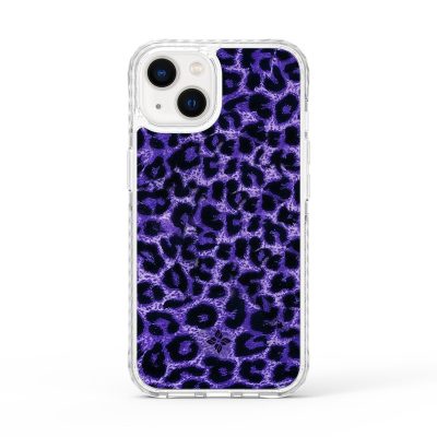 Indigo Leopard – iPhone 13 Case