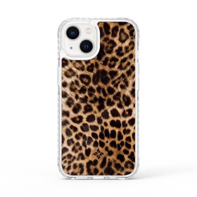 Amber Leopard – iPhone 14 Case
