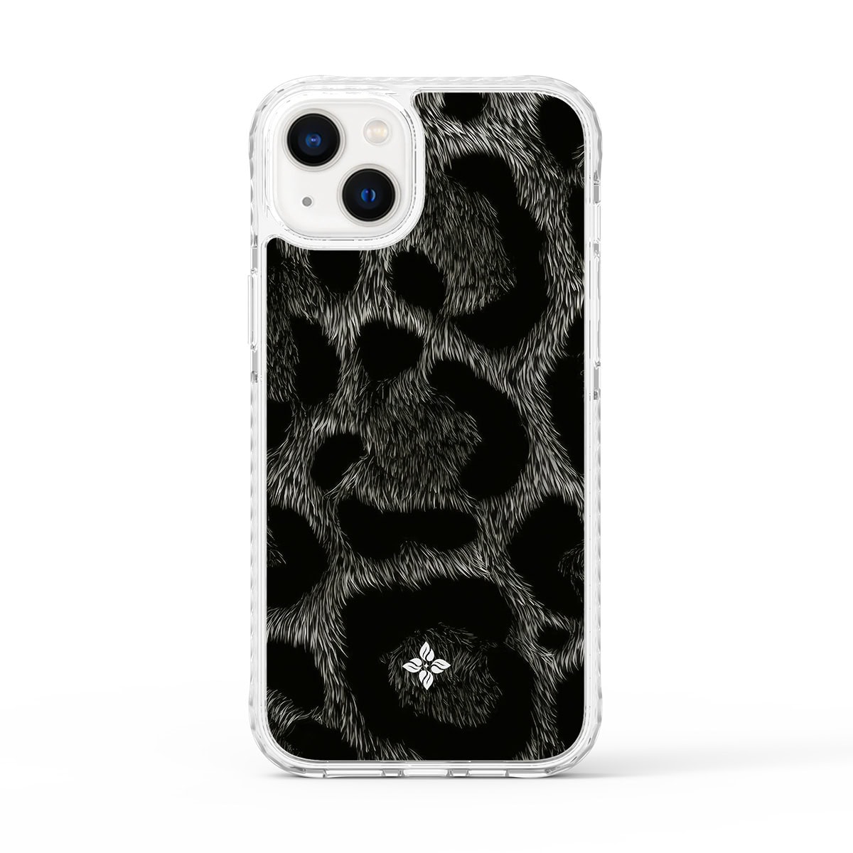 Obsidian Leopard – iPhone 15 Plus Case