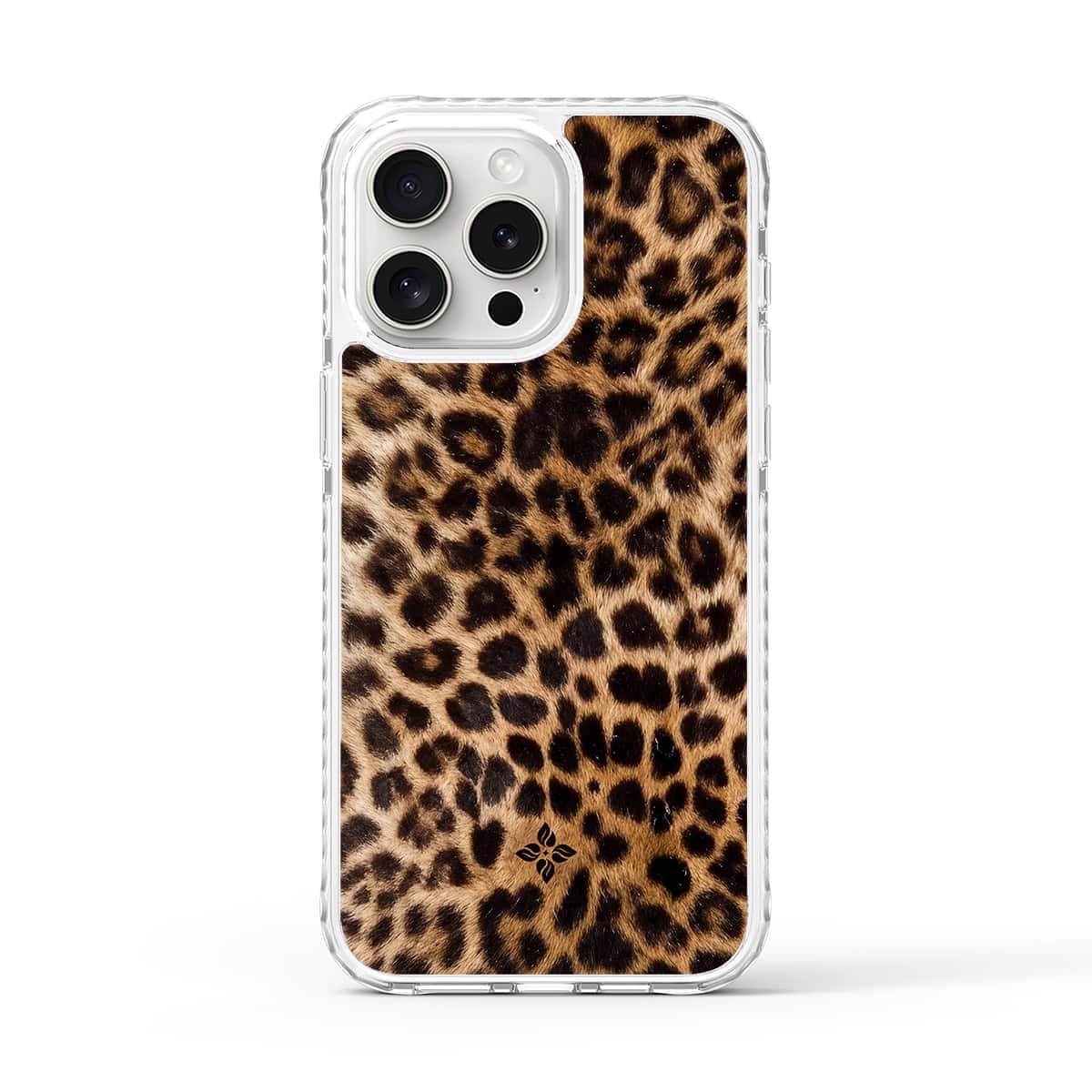 Amber Leopard – iPhone 15 Pro Max Case