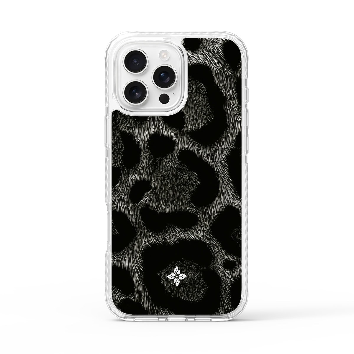 Obsidian Leopard – iPhone 16 Pro Max Case