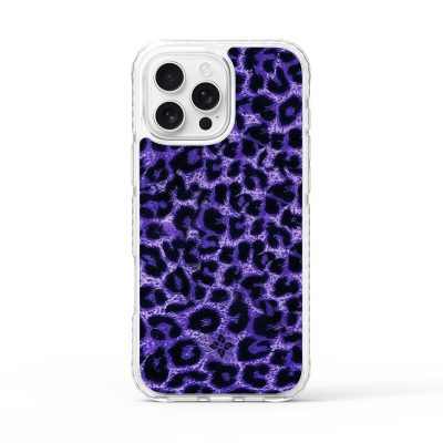 Indigo Leopard – iPhone 16 Pro Max Case