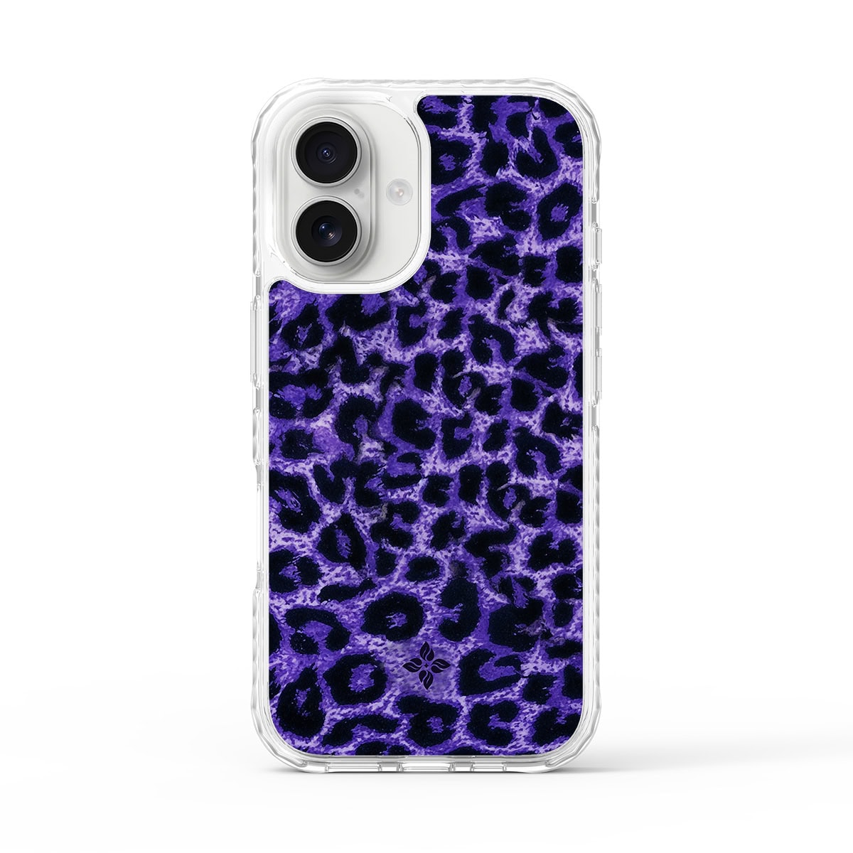 Indigo Leopard – iPhone 16 Case