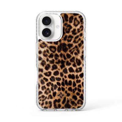 Amber Leopard – iPhone 17 Case