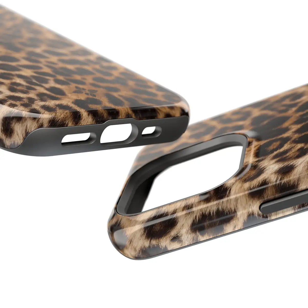 Amber Leopard – iPhone 15 Pro Case - Image 4