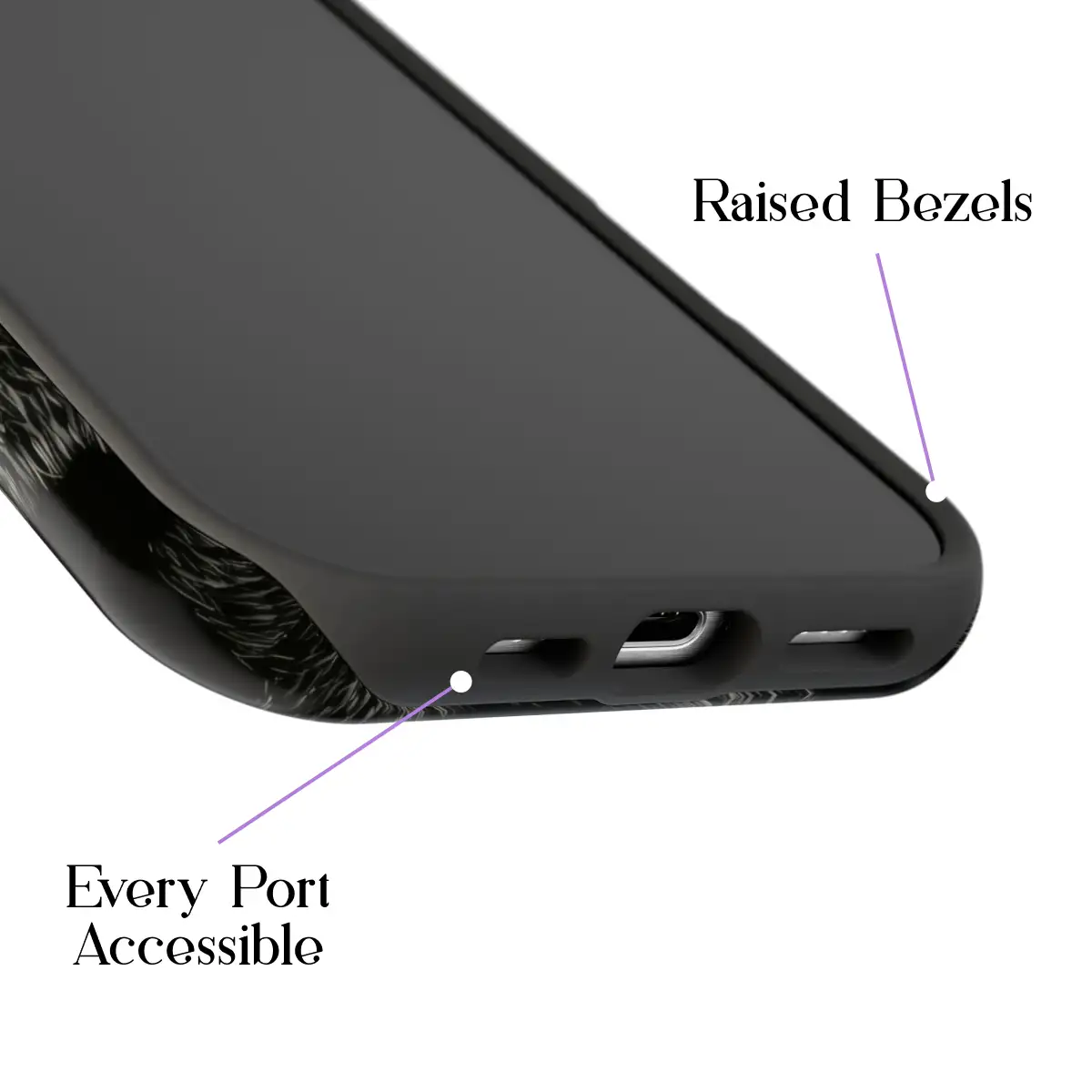 Obsidian Leopard – iPhone 16 Pro Max Case - Image 5