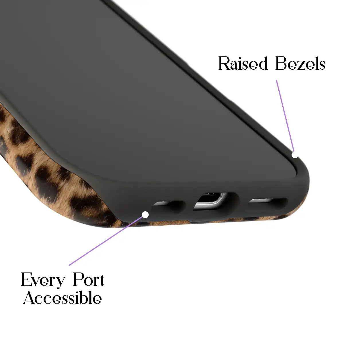 Amber Leopard – iPhone 16 Pro Max Case - Image 5