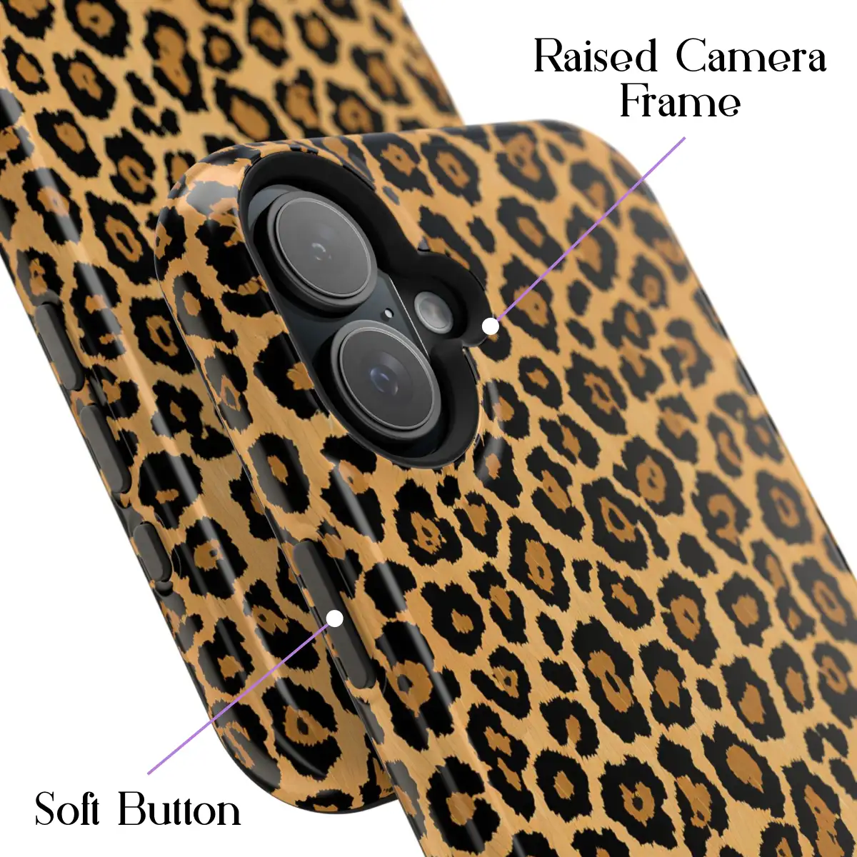 Sahara Leopard – iPhone 16 Plus Case - Image 3