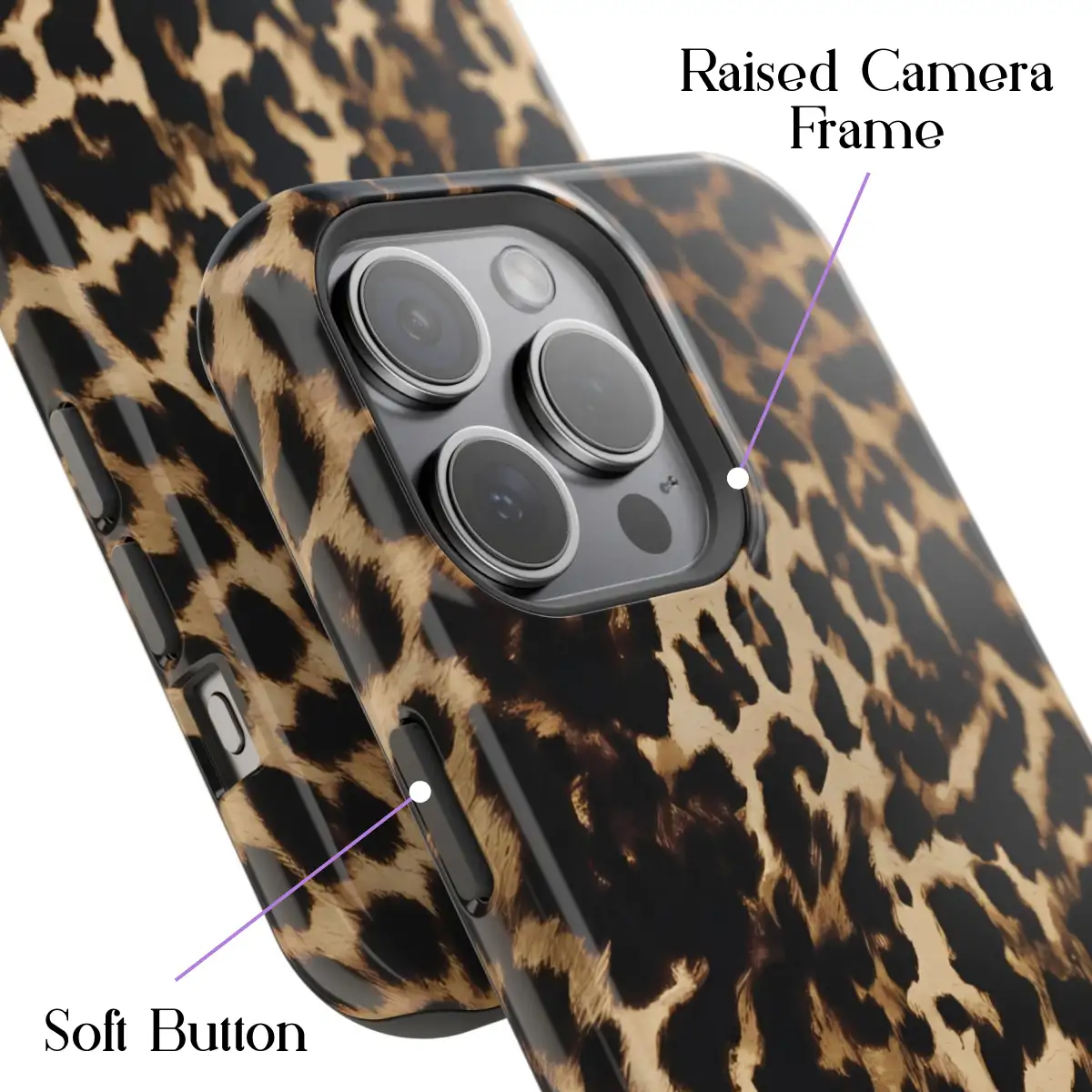 Shadow Leopard – iPhone 15 Pro Max Case - Image 3