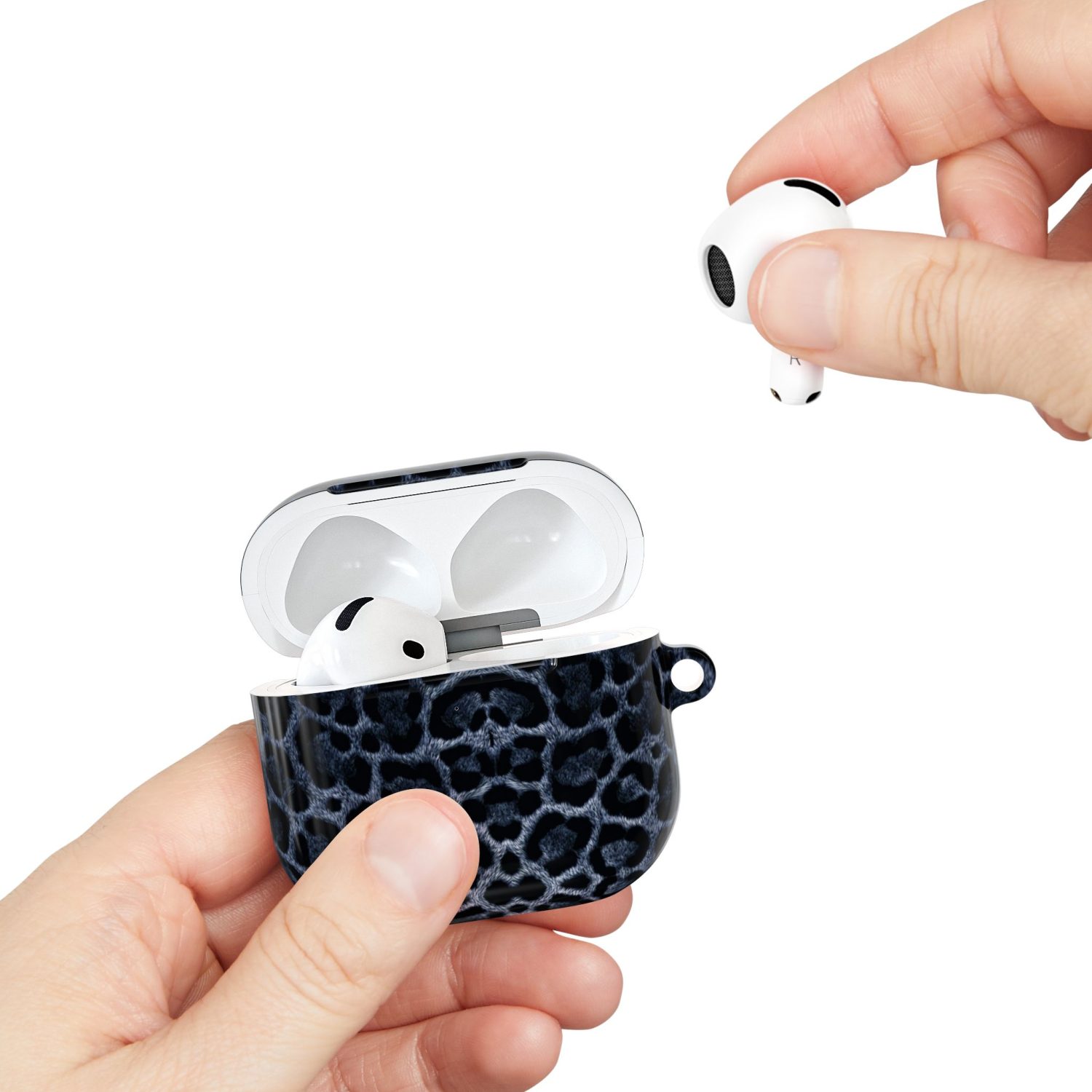 Midnight Leopard - AirPods 4 Case - Image 3