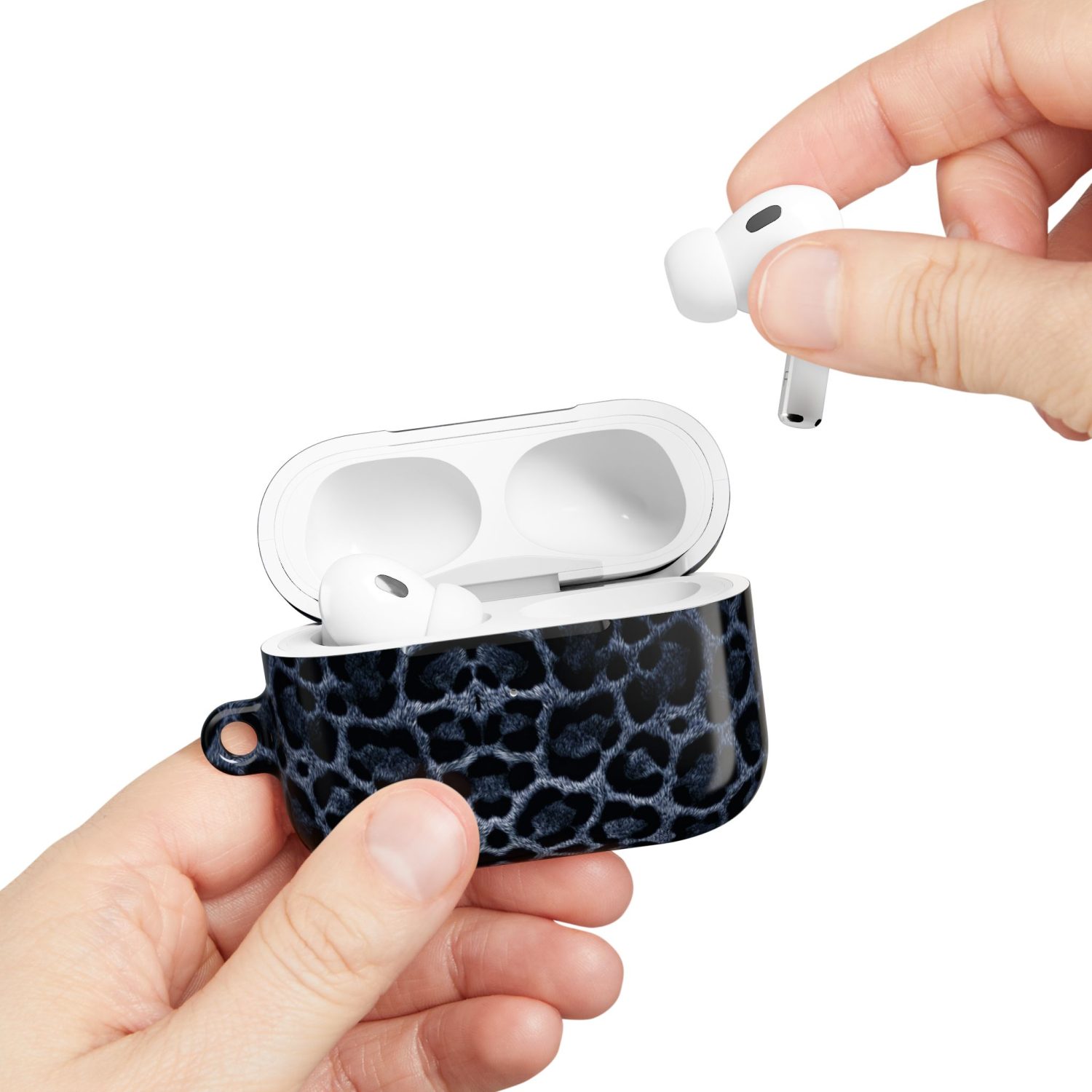 Midnight Leopard - AirPods Pro 2 Case - Image 3