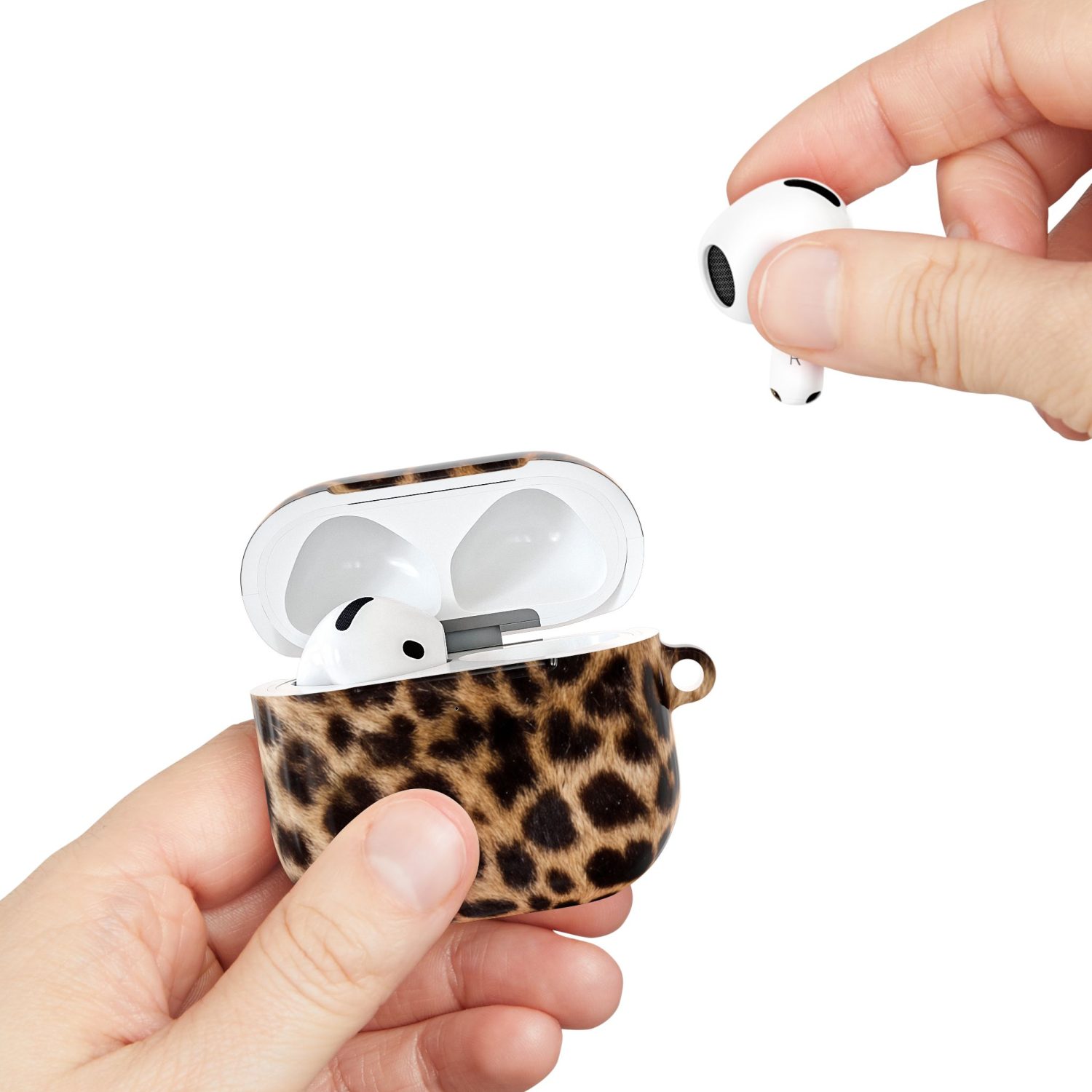Amber Leopard - AirPods 4 Case - Image 3
