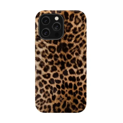 Amber Leopard – iPhone 14 Pro Max Case