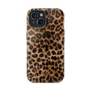Amber Leopard – iPhone 15 Case