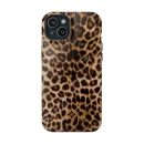 Amber Leopard – iPhone 15 Plus Case