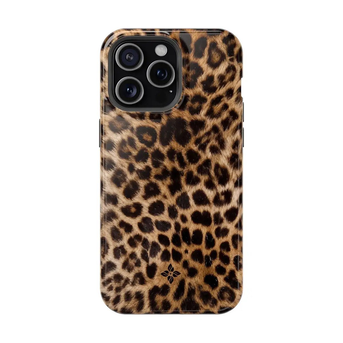 Amber Leopard – iPhone 15 Pro Max Case