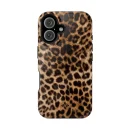 Amber Leopard – iPhone 16 Case