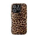 Amber Leopard – iPhone 16 Pro Case