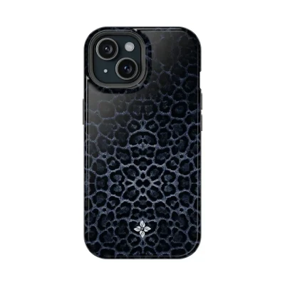 Midnight Leopard – iPhone 15 Case