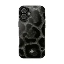 Obsidian Leopard – iPhone 16 Plus Case