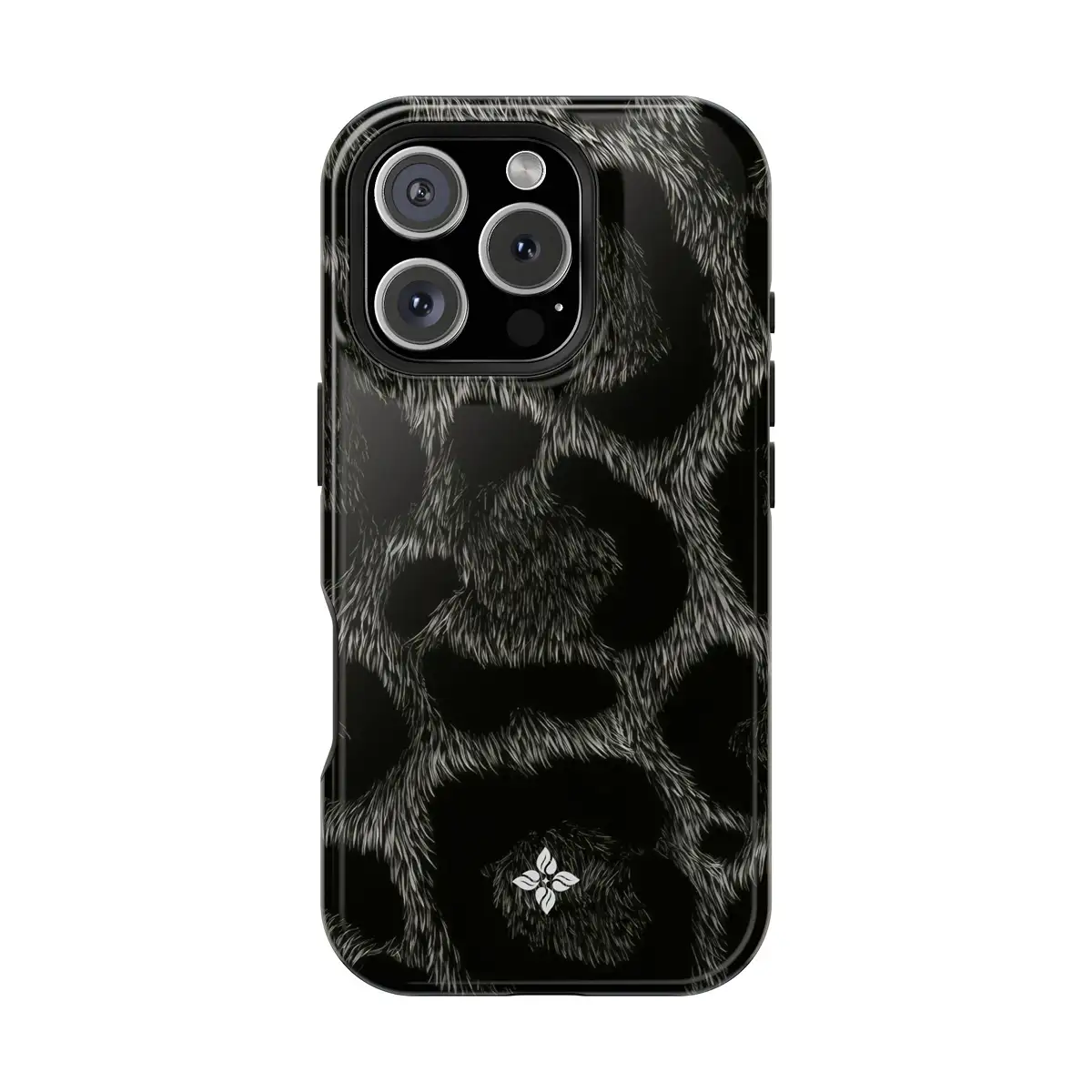 Obsidian Leopard – iPhone 16 Pro Case