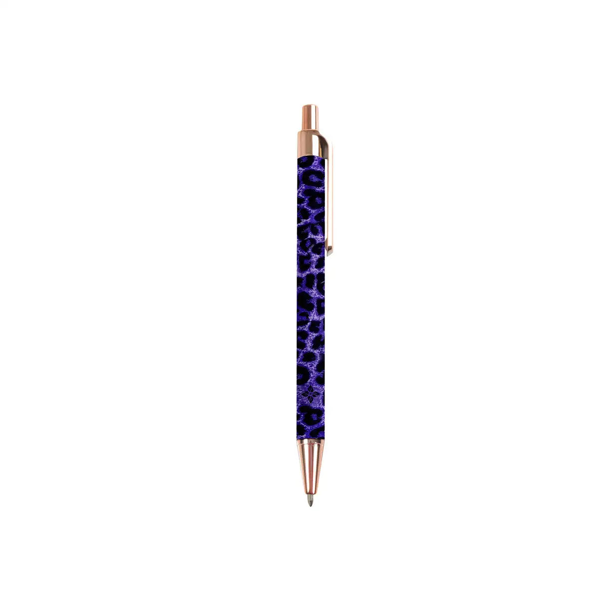 Indigo Leopard - Signature Pen