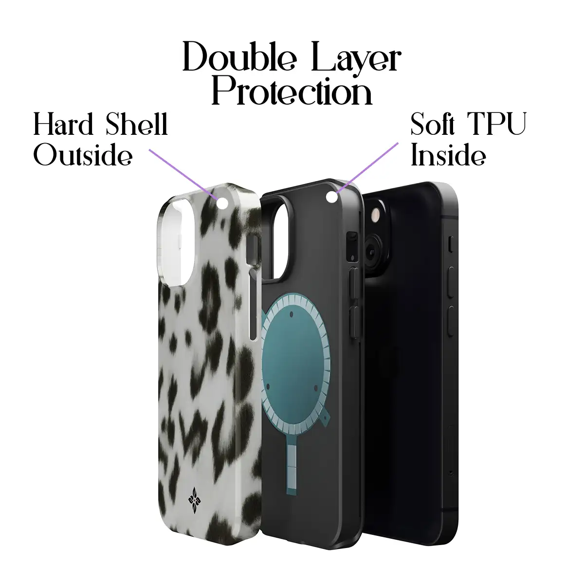 Arctic Leopard – iPhone 13 Mini Case - Image 2