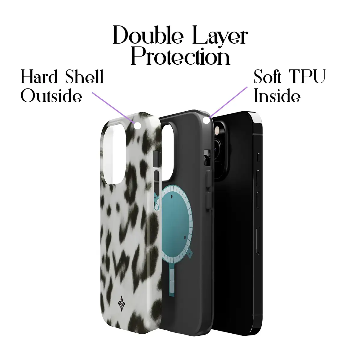 Arctic Leopard – iPhone 14 Pro Case - Image 2