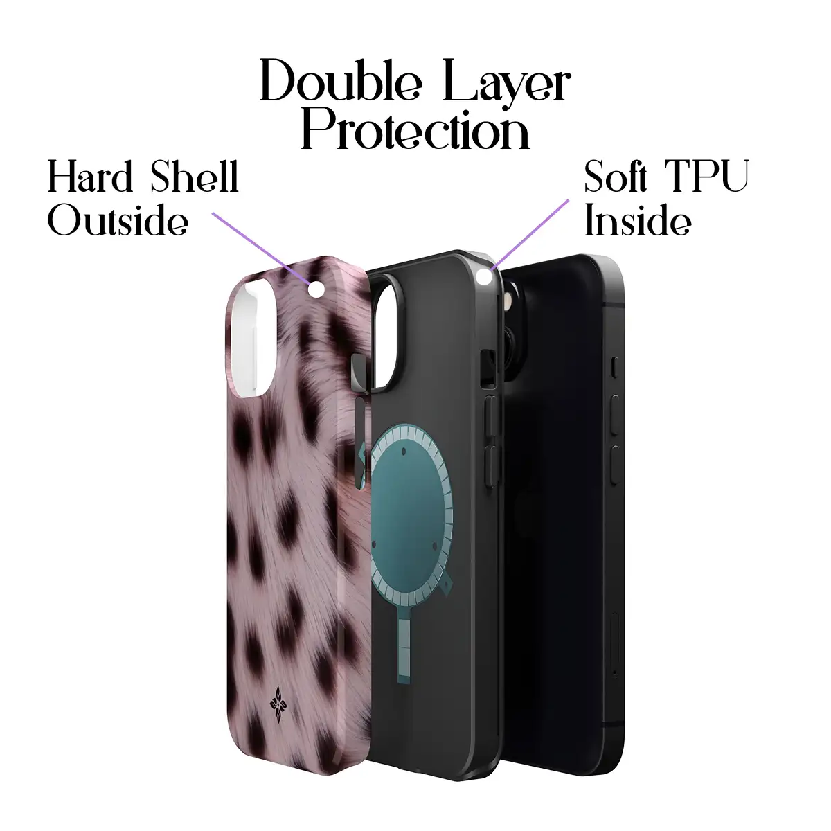 Blush Leopard – iPhone 12 Case - Image 2