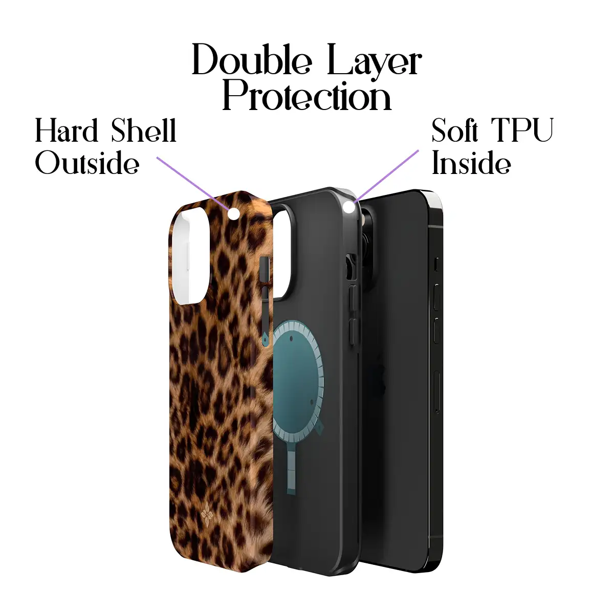 Classic Leopard – iPhone 12 Max Case - Image 2