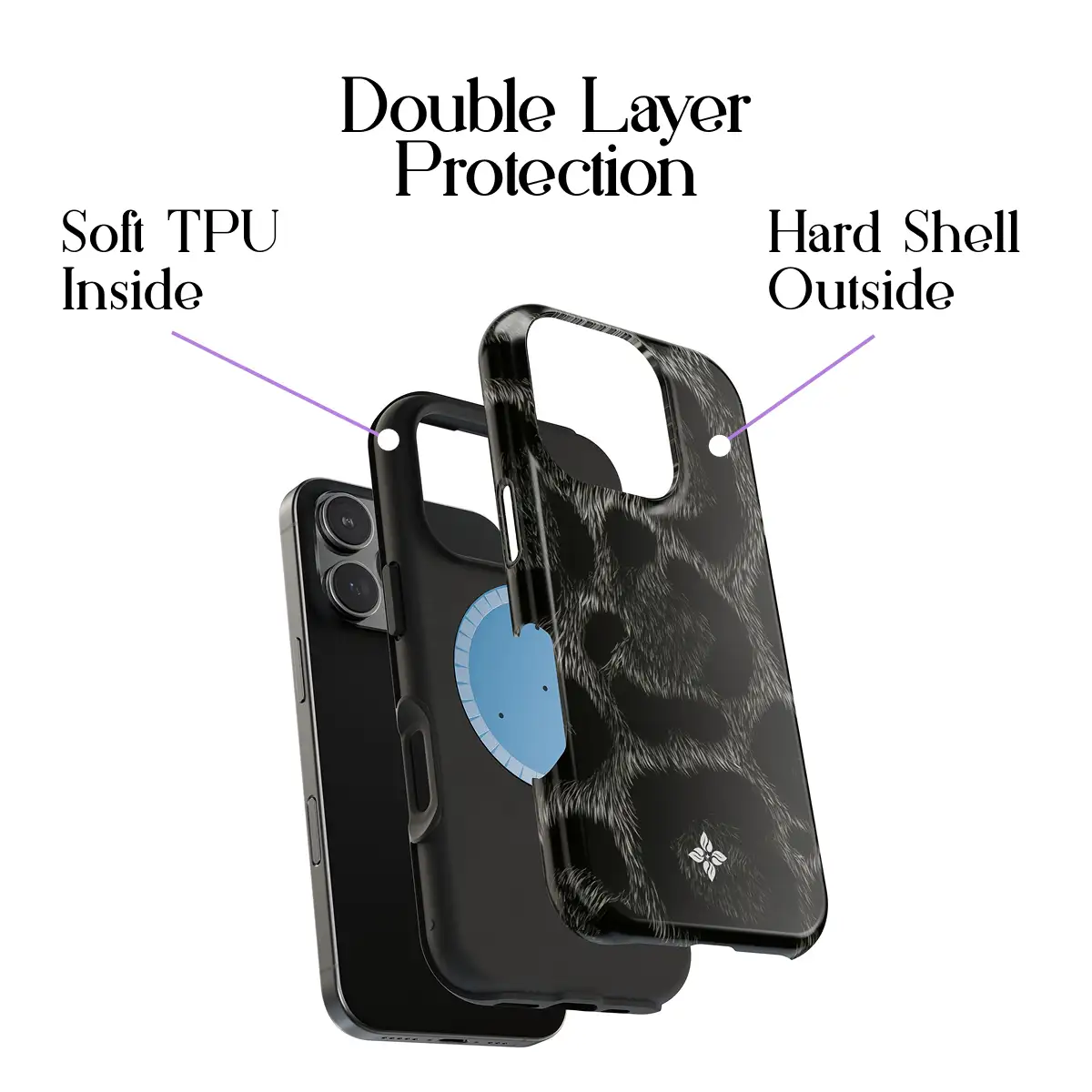 Obsidian Leopard – iPhone 16 Pro Case - Image 2