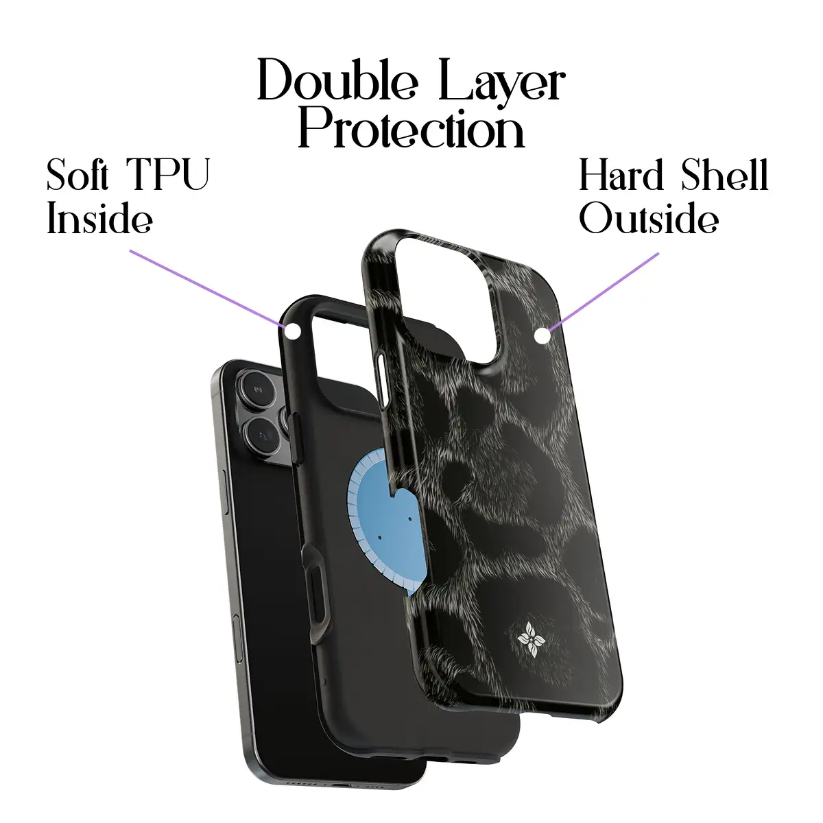 Obsidian Leopard – iPhone 16 Pro Max Case - Image 2