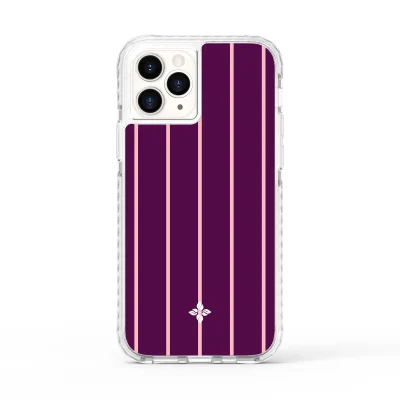 Blackberry Pinstripe - iPhone 12 Pro Case