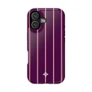 Blackberry Pinstripe - iPhone 17 Case